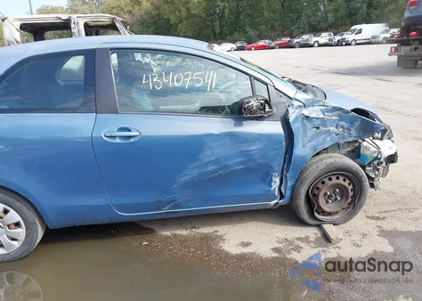 2007 Toyota Yaris из США, поврежденный, VIN JTDJT923075076628